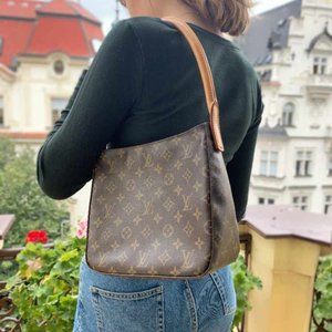 authentic Louis Vuitton Shoulder Bag Looping MM